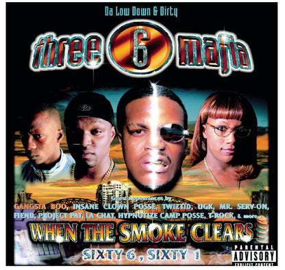 💥Three 6 Mafia When the Smoke Clears explicit_lyrics (CD) Disc Only