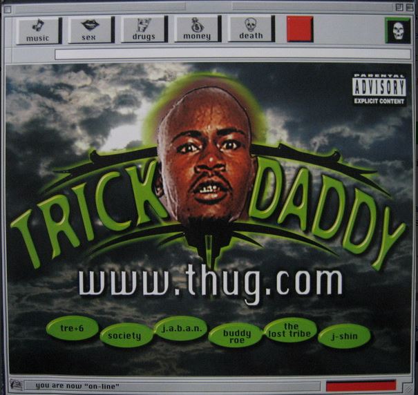 www.thug.com [PA] by Trick Daddy (CD, Sep-1998, Warlock) WR-2802-2 Very Good