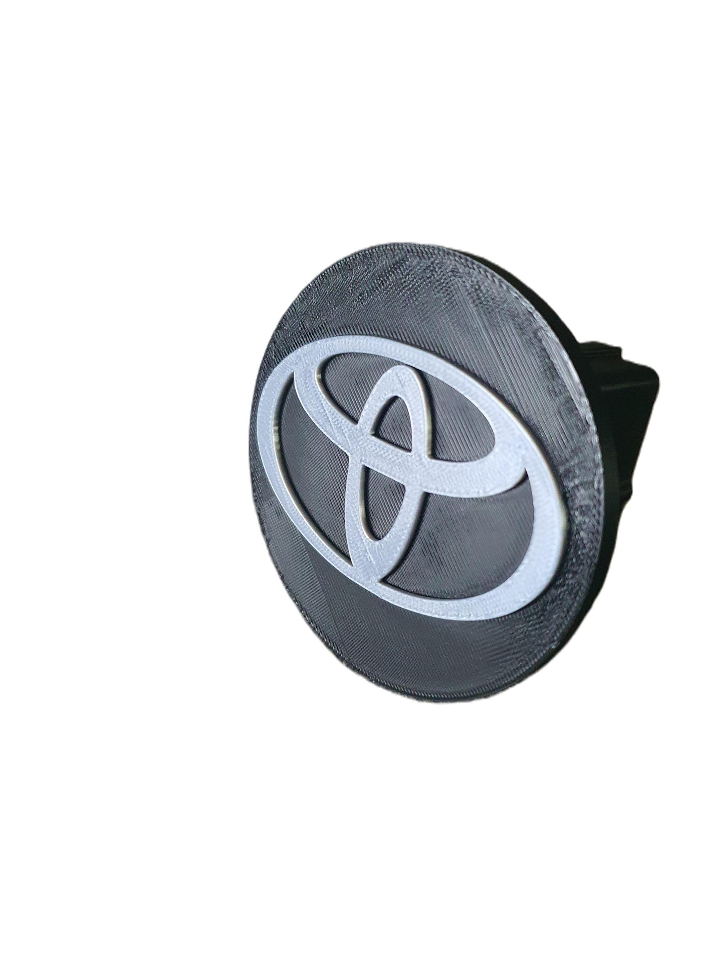 Silver Toyota Truck Trailer Hitch Receiver Cover Plug Cap 2x2" Receiver Slip On