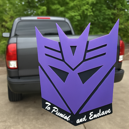 Transformers Deception Punish and Enslave Trailer Hitch For 2x2" Receiver Cover Plug