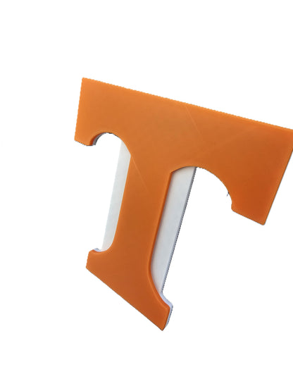 Orange Tennessee Vols 2x2 Trailer Hitch Receiver Cover Cap - UT Knoxville Football Alumni Fan Gift NCAA SEC