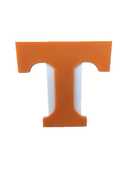 Orange Tennessee Vols 2x2 Trailer Hitch Receiver Cover Cap - UT Knoxville Football Alumni Fan Gift NCAA SEC