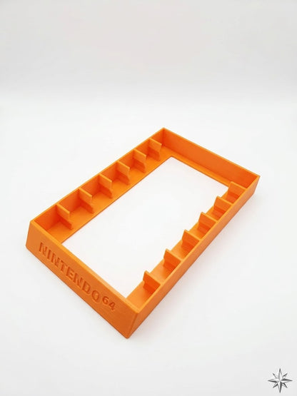 N64 Nintendo 64 System Game New Stand Cartridge Holder Display Rack 7 Videogames