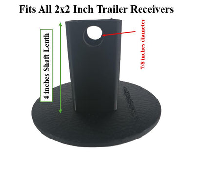 USA Soccer FIFA Trailer Hitch Cover Cap Plug – Fits 2" Receiver Truck SUV – USMNT USWNT World Cup Fan Gift for Soccer Fans
