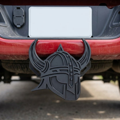 Viking Norse Helmet Nordic Hitch Cover Trailer Plug Cap Warrior Truck SUV Receiver Decor 2 Inch