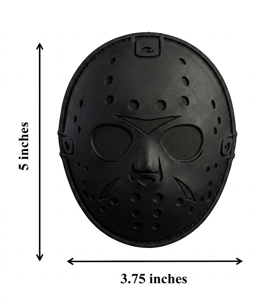 Dark Evil Hockey Zombie Horror Mask Cover Plug Cap Tow Hitch 2" Receiver Ford Chevy Ram Halloween Gift Tailgate