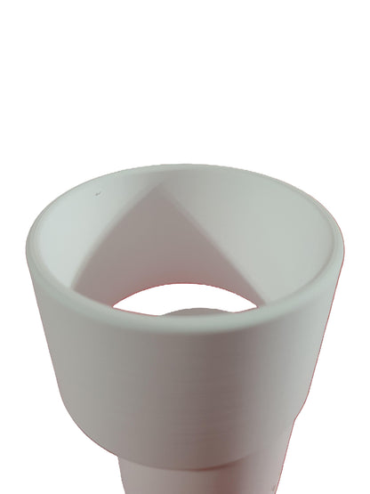 Cup Holder Plastic Liner 1984-1996 Corvette C4 Center Console Adapter - C4 Corvette Drink Holder Insert Replacement for Corvette Owners