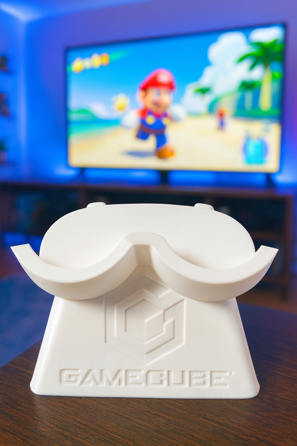 Nintendo GameCube Controller Stand Gameroom Storage Custom Color DOL-001 DOL-003