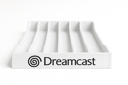 Dreamcast Game Disc Stand Retro Sega Storage Organizer Rack HKT-3010 3D Print