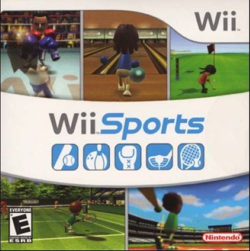wii sports complete cardboard sleeve fox labs
