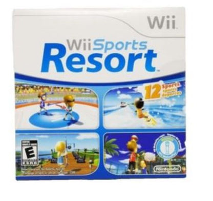 Wii Sports Resort Cardboard Sleeve (Nintendo Wii, 2009) Disc Good RVL-RZTE-USA-B0