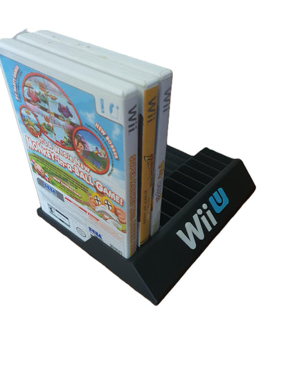 Nintendo Wii U Switch GameCube Large Storage Rack Gameroom Organization WUP-101