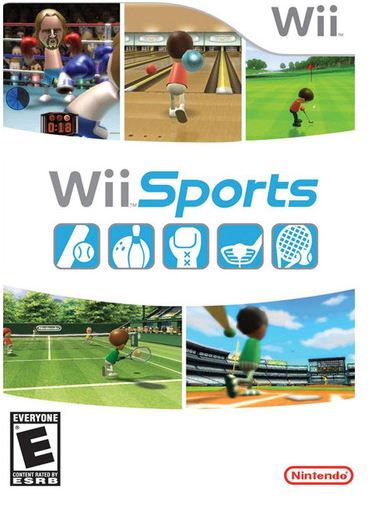 Wii Sports (Nintendo Wii, 2006) Disk Generic Case Tested Working RVL-RSPE-USA VG