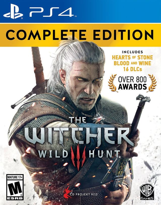 The Witcher 3: Wild Hunt - Complete Edition (Sony PlayStation 4) PS4 CIB Tested