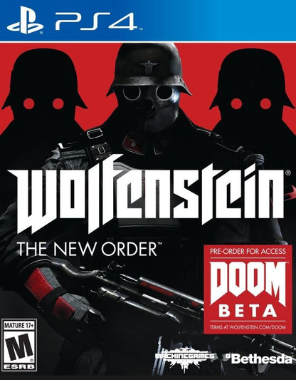 Wolfenstein: The New Order Complete CIB PS4 PlayStation 4 CUSA-00314 Tested