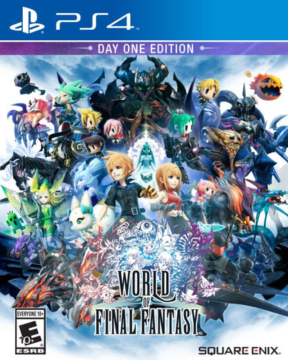 World Of Final Fantasy (Sony PlayStation 4, 2016) PS4 Complete Disc Very Good