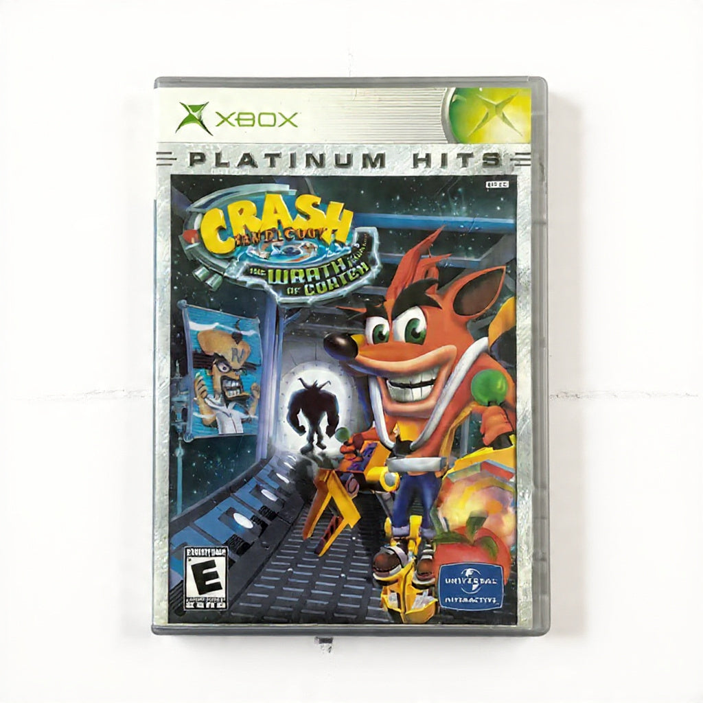 Crash Bandicoot: The Wrath of Cortex (Microsoft Xbox, 2003) Registration Card
