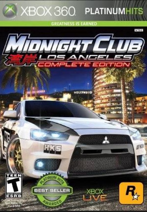 Midnight Club: Los Angeles - Complete Edition (Microsoft Xbox 360, 2009) CIB