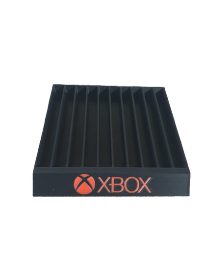 Xbox Game Case Holder Display Xbox One S X Videogame Storage Gamroom Oragnizer Red