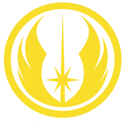 Star Wars Jedi Order 4" Logo Cover Plug Cap Tow Hitch Fits 2" Receivers