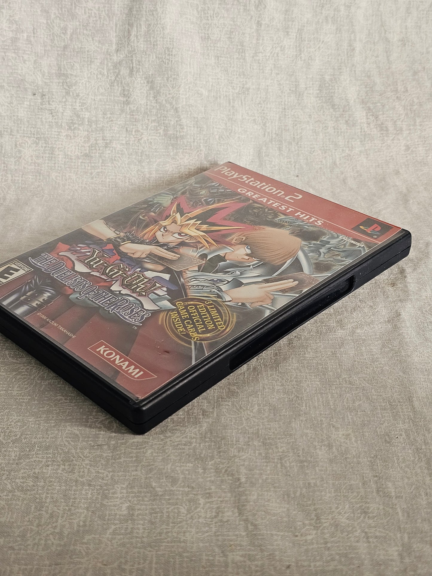 Yu-Gi-Oh Duelists of the Roses PS2 2003 Disc Case Manual No Cards Near Complete Disc Good Tested - Konami Card Battle Game