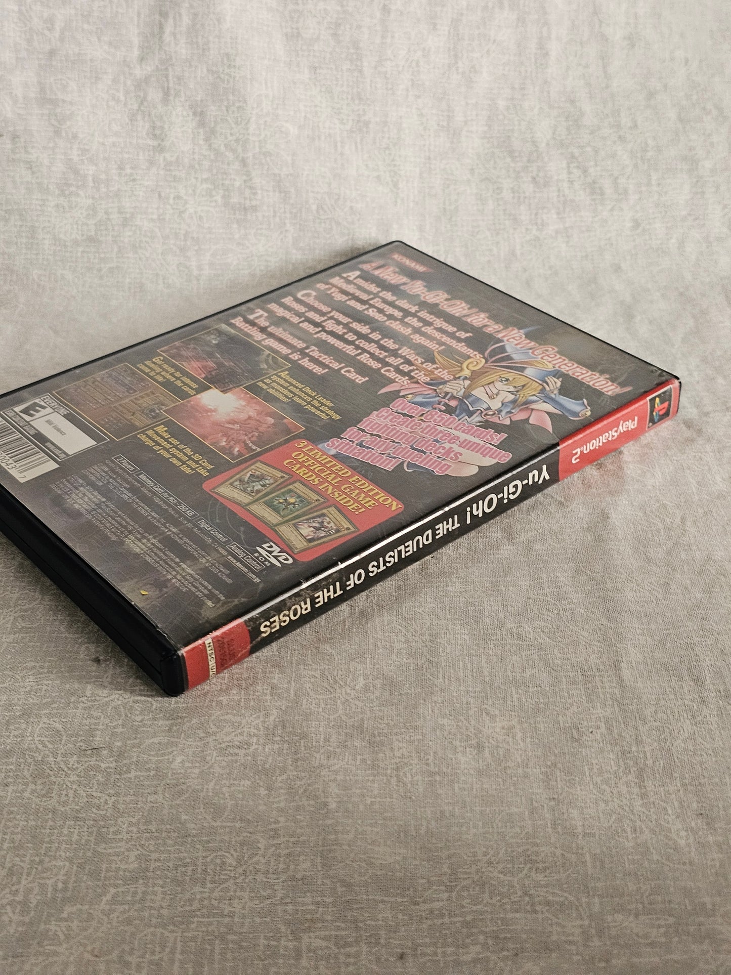 Yu-Gi-Oh Duelists of the Roses PS2 2003 Disc Case Manual No Cards Near Complete Disc Good Tested - Konami Card Battle Game