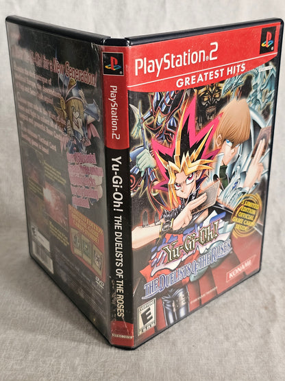 Yu-Gi-Oh Duelists of the Roses PS2 2003 Disc Case Manual No Cards Near Complete Disc Good Tested - Konami Card Battle Game