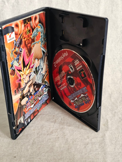 Yu-Gi-Oh Duelists of the Roses PS2 2003 Disc Case Manual No Cards Near Complete Disc Good Tested - Konami Card Battle Game