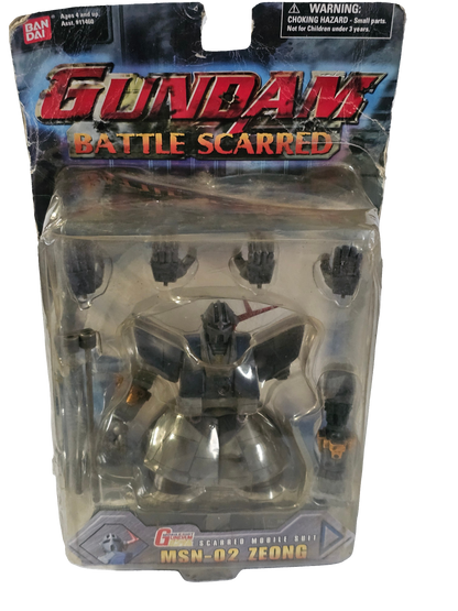 MSN-02 ZEONG Gundam Mobile Suit Battle Scared 2003 Action Figure 11460 11462 Y2K